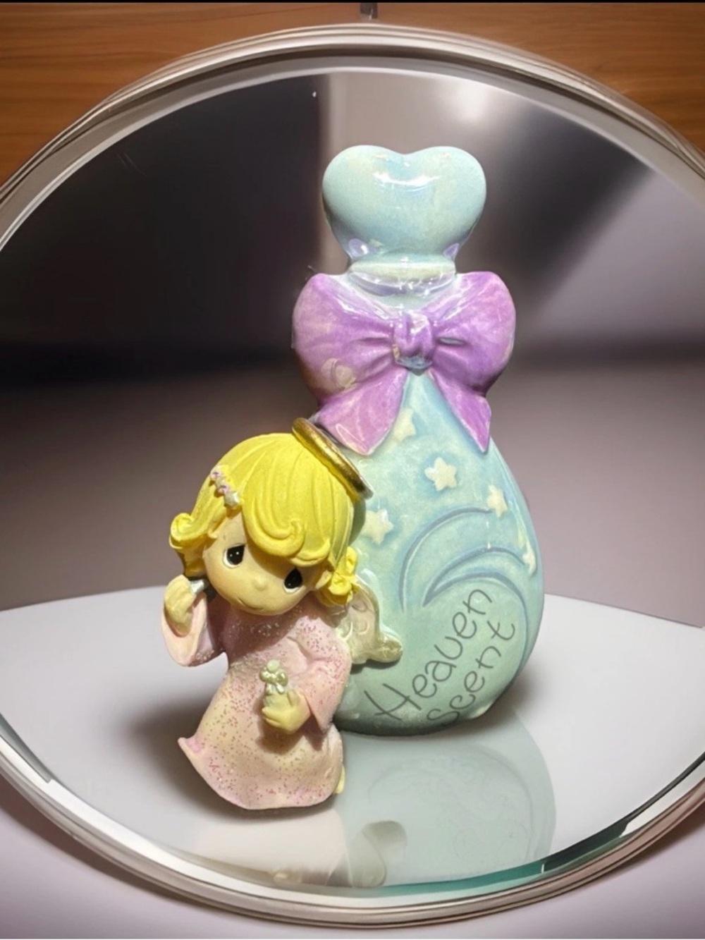 Vintage - Precious Moments Collection “Heaven Scent" figurine-Released 2004